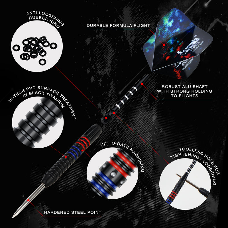 Cargue la imagen en el visor de la galería, FST180 GEN2 90% Tungsten Darts Metal Tip Set
