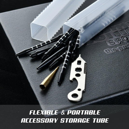 Formula Sports Dartpfeil-Set mit Metallspitze, 12 Stück