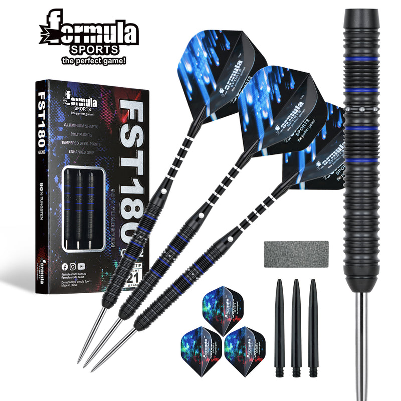 Laden Sie das Bild in Galerie -Viewer, Formula Sports FST180 Gen2 - 90% Tungsten Darts Metal Tip Set
