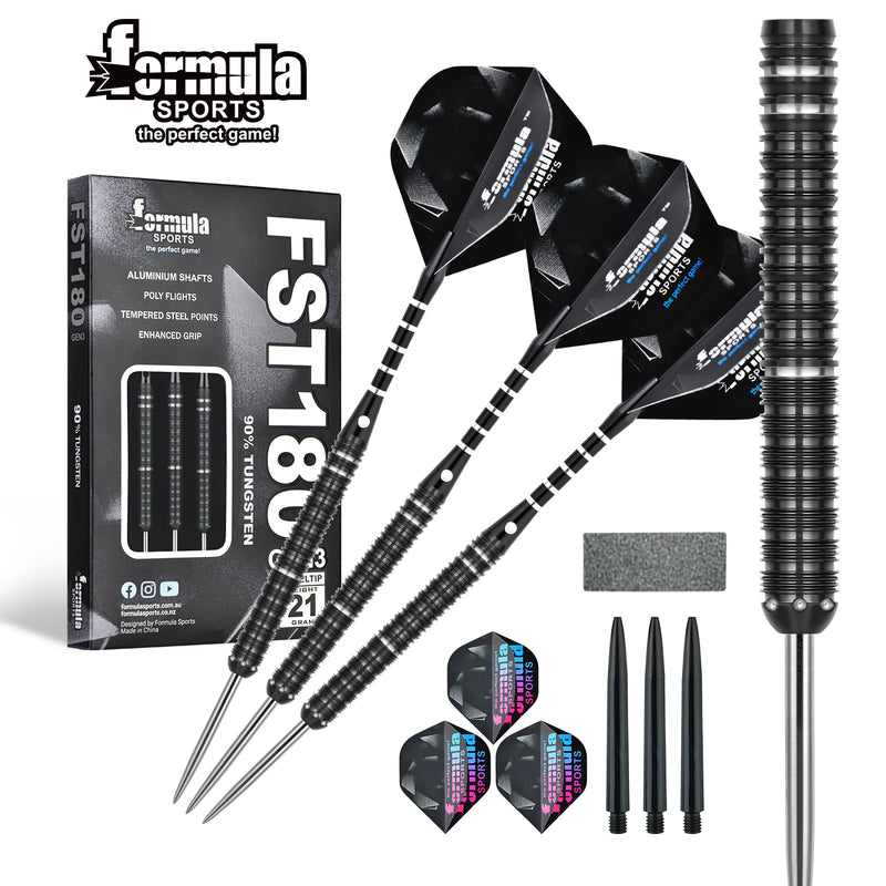 Load image into Gallery viewer, Formula FST180 Gen3 Professional Steel-Tip Dart Set
