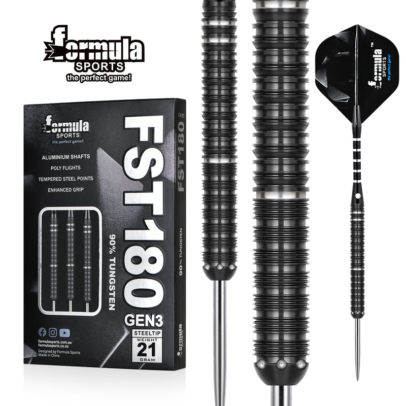 Load image into Gallery viewer, Formula FST180 Gen3 Professional Steel-Tip Dart Set
