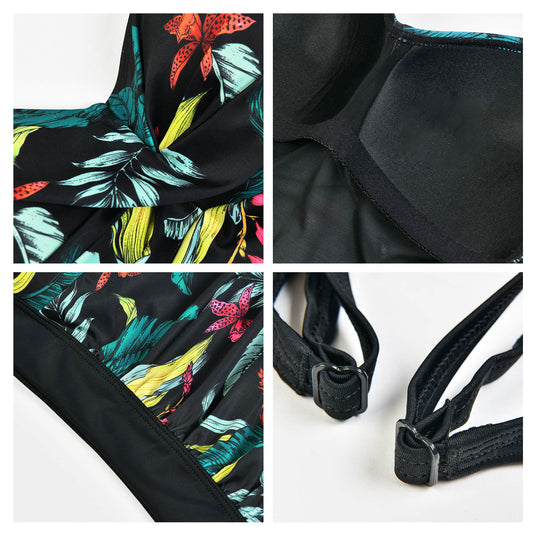 Bañador mujer estampado flora