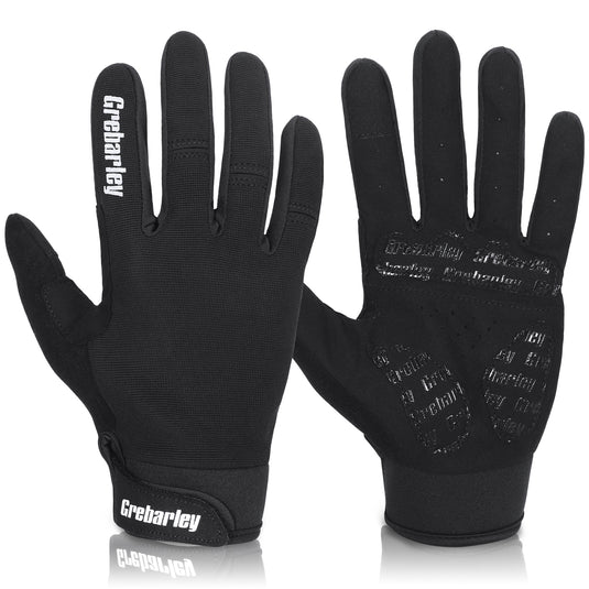 gepolsterte handschuhe Grebarley Gepolsterte, rutschfeste Mountainbike-Handschuhe – Sport Depot Shop