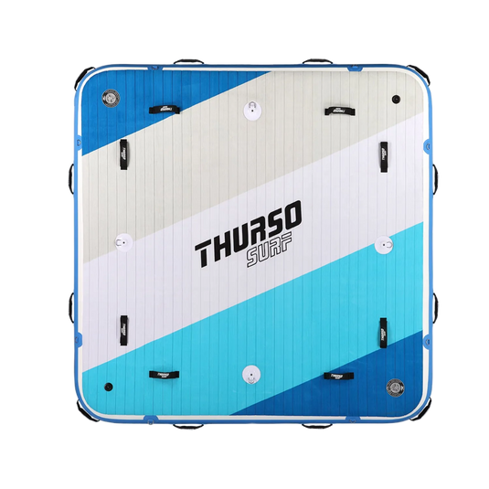 Island 7' Aufblasbare Dock Schwimmende Plattform