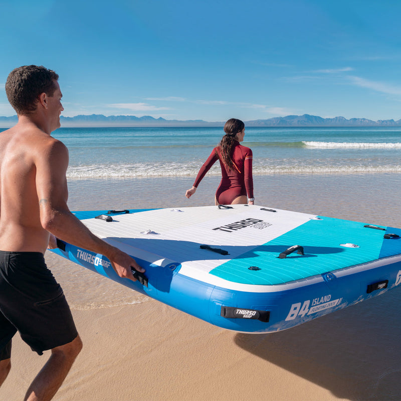 Load image into Gallery viewer, Island 7' Inflatable Dock Floating Platform
