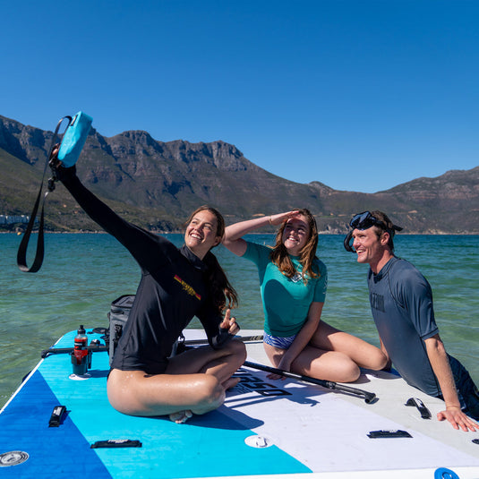 Island 7' Inflatable Dock Floating Platform