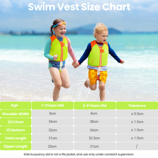 NEO-SPLASH Schwimmen Jacket für Kleinkinder, Bulk Order