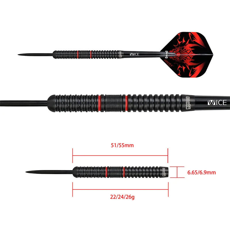 Laden Sie das Bild in Galerie -Viewer, One80 Jim Williams Signature Dart HD Steel Tip
