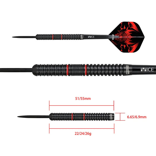 One80 Jim Williams Signature Dart HD Steel Tip