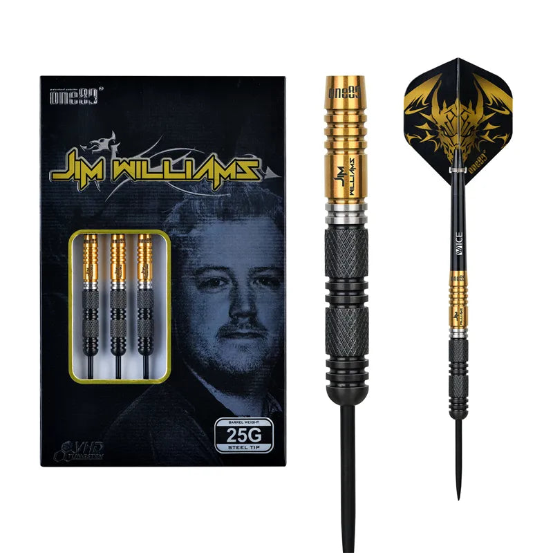 Laden Sie das Bild in Galerie -Viewer, One80 Jim Williams Signature Dart VHD Steel Tip
