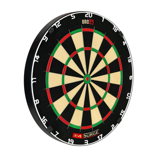 ONE80 Gladiator 4 G4 Dartboard – Profi Dartscheibe aus Sisal