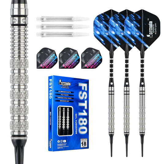 Formula FST180 Gen1 Knurled Tungsten Dart Set