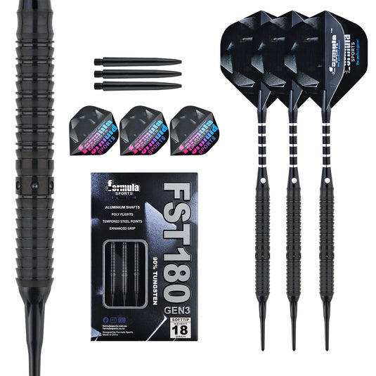 Formula FST180 Gen3 Black Tungsten Dart