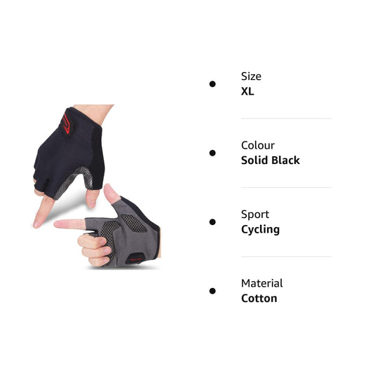 boildeg handschuhe BOILDEG Atmungsaktive Fahrradhandschuhe mit halbem Finger – Sport Depot Shop