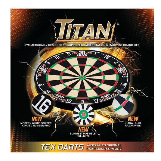 TEX - Titan Pro Dartboard