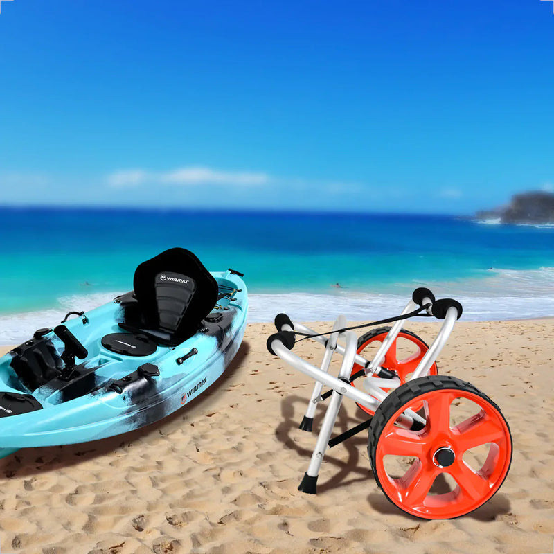 Cargue la imagen en el visor de la galería, Carro de transporte para kayak de aluminio plegable WIN.MAX

