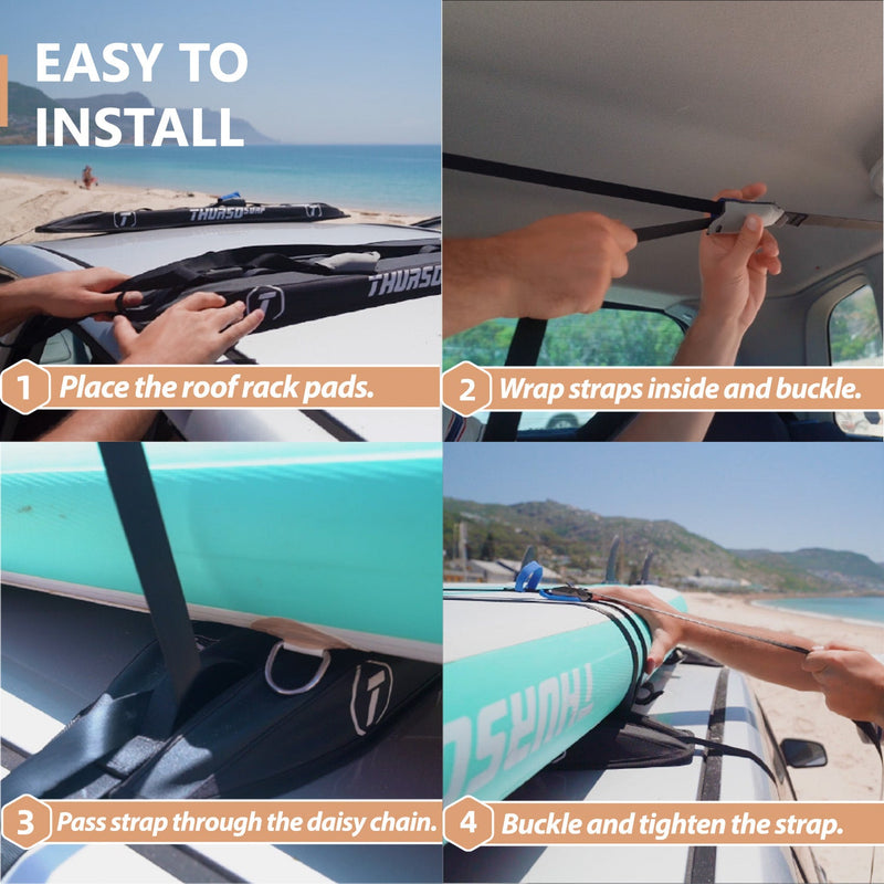 Load image into Gallery viewer, Thurso Surf Universal Car Roof Rack

