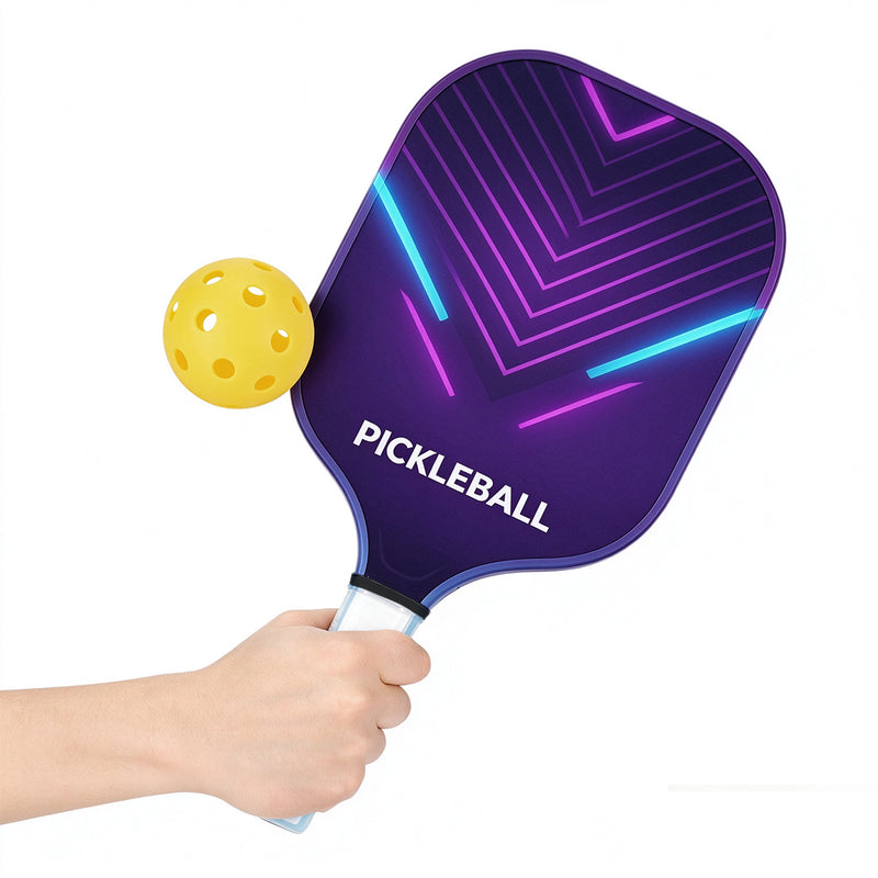 Laden Sie das Bild in Galerie -Viewer, WIN.MAX Pickleball-Set mit 2 Pickleball-Schlägern aus Glasfaser und 4 Bällen
