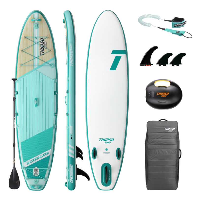 Tabla de SUP Waterwalker 132 de 11′ para todo terreno - Turquesa