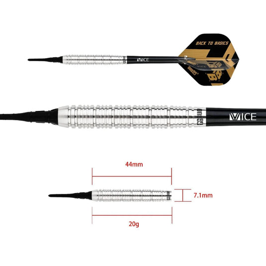 One80 Back to Basics AGS Soft Tip