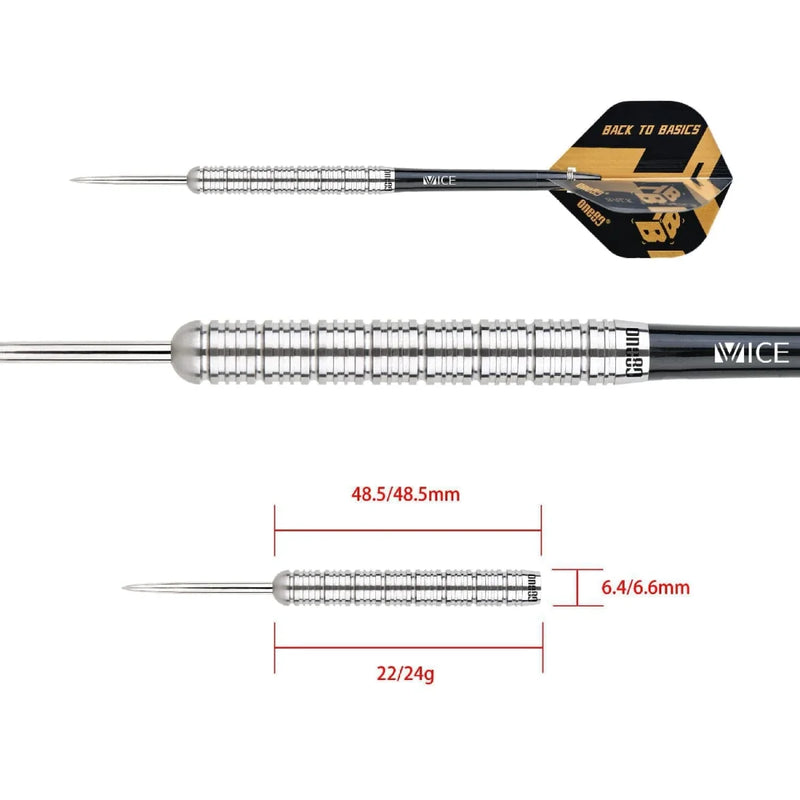 Laden Sie das Bild in Galerie -Viewer, One80 Back to Basics EBS Steel Tip
