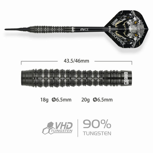 One80 Crocforce CF3 Softip-90% Tungsten