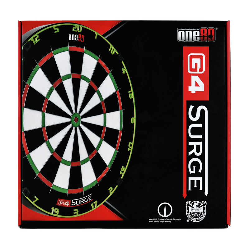 Laden Sie das Bild in Galerie -Viewer, ONE80 Gladiator 4 G4 Dartboard – Profi Dartscheibe aus Sisal
