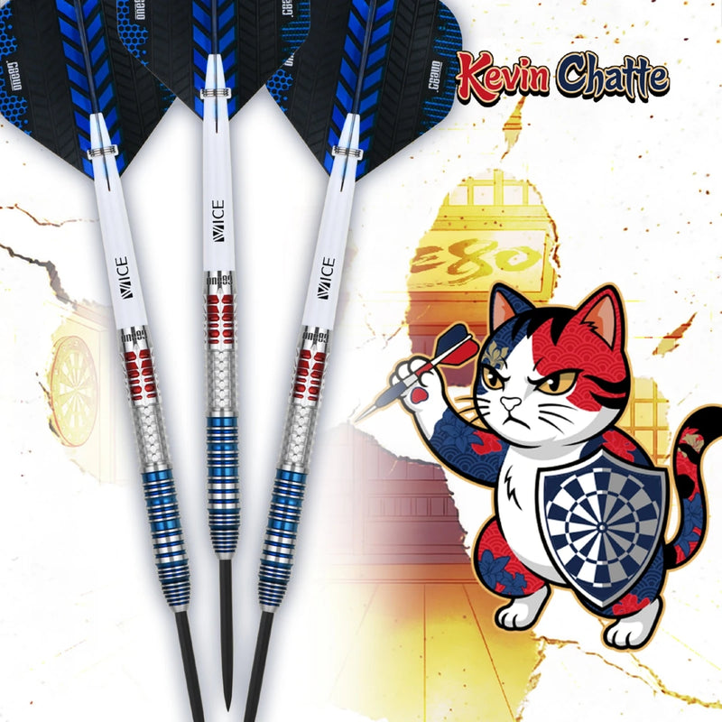 Cargue la imagen en el visor de la galería, One80 Kevin Chatte Signature Dart Steeltip 22g

