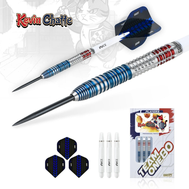 Cargue la imagen en el visor de la galería, One80 Kevin Chatte Signature Dart Steeltip 22g
