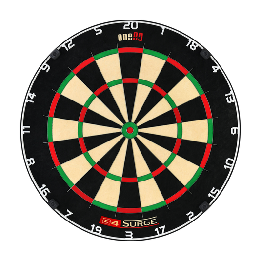 ONE80 Gladiator 4 G4 Dartboard – Profi Dartscheibe aus Sisal