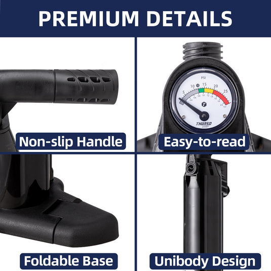 THURSO SURF Single Chamber SUP Hand Pump
