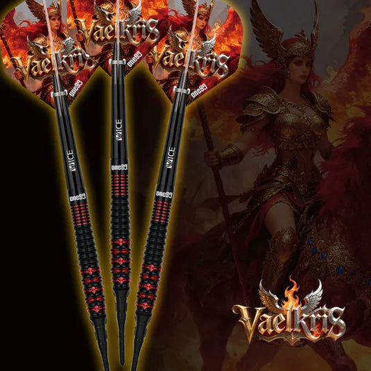 One80 Vaelkris V03 90% Tungsten Softip Dart